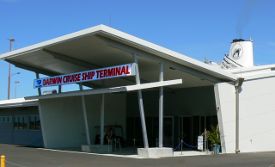 Darwin Cruise Ship Terminal Entrance