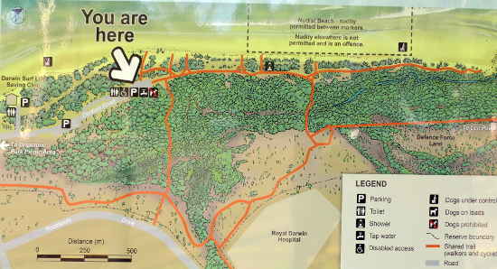 Casuarina Coastal Reserve -Map and Information