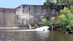 Manton Dam historic water supply and picnic area.